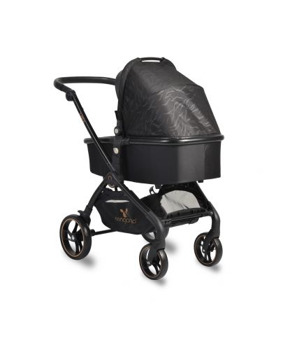 Детска комбинирана количка Cangaroo - Mira, черна - 6