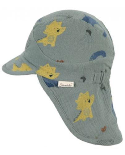 Детска лятна шапка Sterntaler - С динозаври, 53 cm, 2-4 години - 2