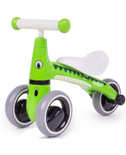 Детско колело за баланс Bigjigs - Diditrike, зелено - 1