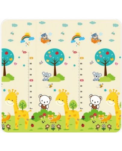 Детско меко килимче за игра Sonne - Жирафчо/Мечо, 150 х 200 cm - 2