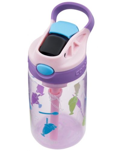 Детска бутилка за вода Contigo Easy Clean - Strawberry Shakes, 420 ml - 3