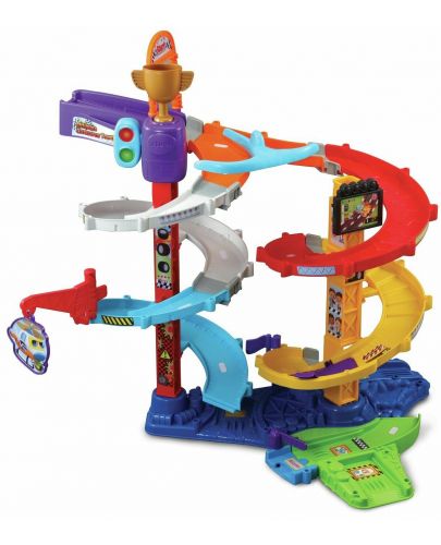 Детска играчка Vtech Toot-Toot Drivers - Кула с писта за спускане - 2