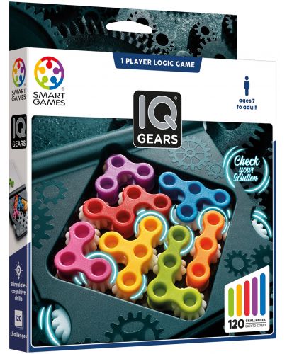 Детска игра Smart Games - IQ Gears - 1