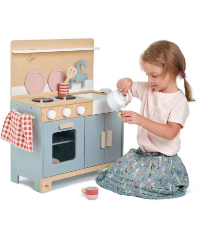 Детска дървена кухня Tender Leaf Toys - Mini Chef, с аксесоари - 4