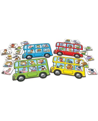 Детска образователна игра Orchard Toys - Лото малък автобус - 3