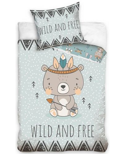 Детски спален комплект от 2 части Sonne Home -  Wild and Free - 1