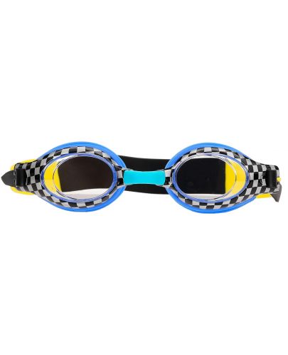 Детски очила за плуване SKY - Сини, с декорация - 1