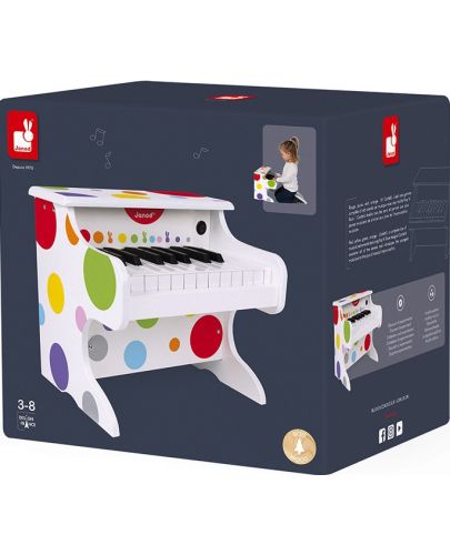 Детско електронно пиано Janod - Confetti - 3