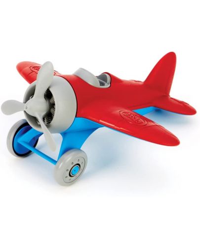 Детска играчка Green Toys - Самолетче, червено - 1