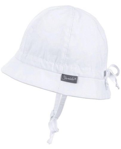 Детска лятна шапка с UV 50+ защита Sterntaler - 43 cm, 5-6 мeсеца, бяла - 2