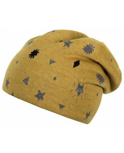Детска  шапка с поларена подплата Sterntaler - 53 cm, 2-4 години, жълта - 1