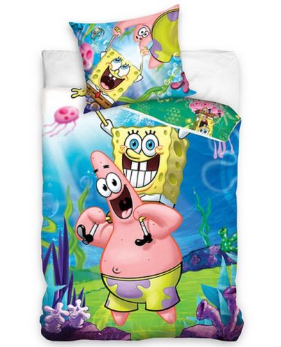 Детски спален комплект от 2 части Sonne - SpongeBob - 1