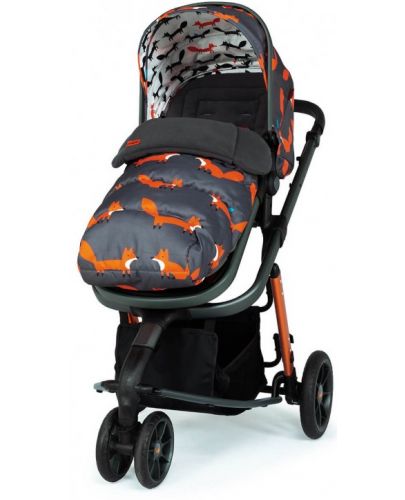 Детска количка с аксесоари Cosatto Giggle 3 - Charcoal Mister fox - 4