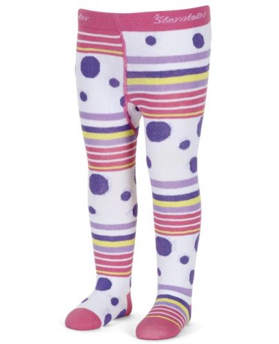 Детски памучен чорапогащник Sterntaler - С фигури, 92 cm, 18-24 месеца - 1