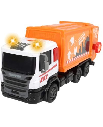 Детска играчка Dickie Toys - Камион за боклук Scania - 1