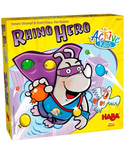 Детска игра Haba Active Kids - Супер Рино - 1