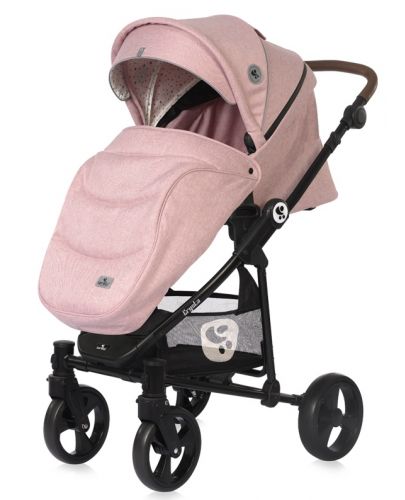Детска количка Lorelli - Crysta 3в1, Blossom Pink, с чанта - 3
