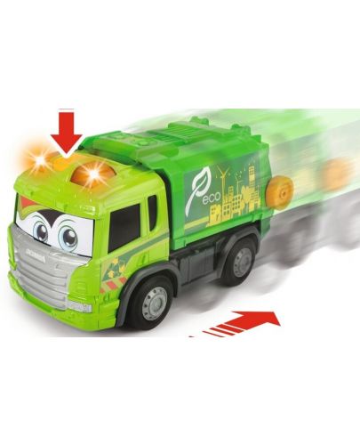 Детска играчка Dickie Toys Happy - Камион за боклук - 1