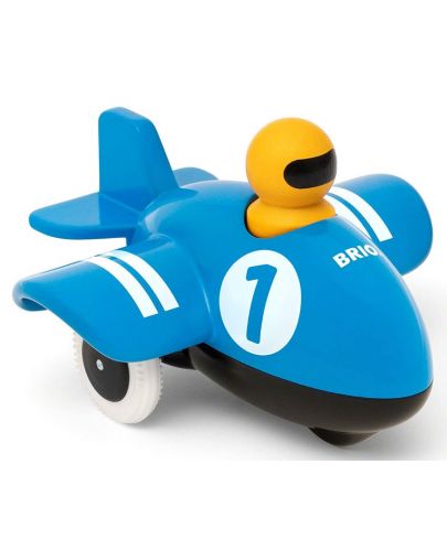 Детска играчка за бутане Brio - Самолет - 2