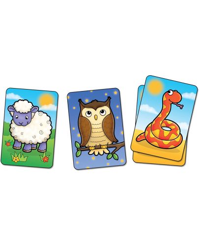 Детска образователна игра Orchard Toys - Животински съвпадения - 3