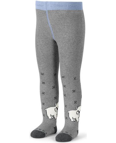 Детски чорапогащник Sterntaler - С мечета, 74 cm, 6-7 месеца - 1
