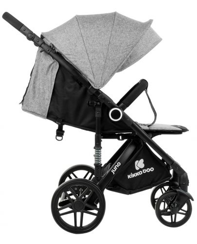 Детска лятна количка Kikka Boo - Juno, сива - 4