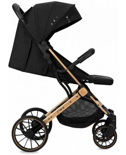 Детска лятна количка MoMi - Estelle Dakar, черна - 4