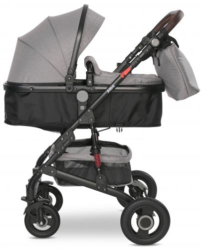 Детска количка Lorelli - Alba, Premium Set, Opaline Grey - 4