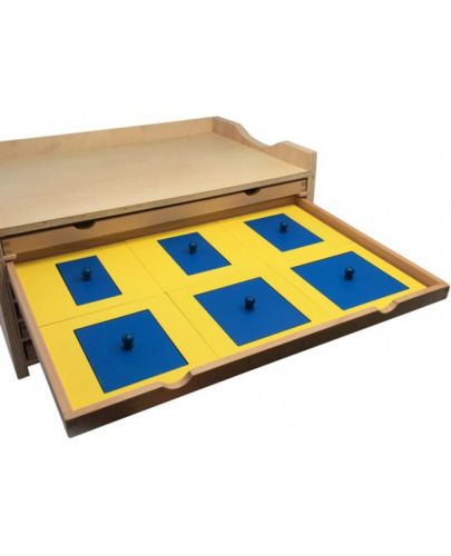 Детска игра Smart Baby - Монтесори геометричен шкаф - 2