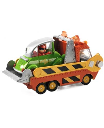 Детска играчка Djeco Crazy Motors - Луд камион, 1:43 - 4