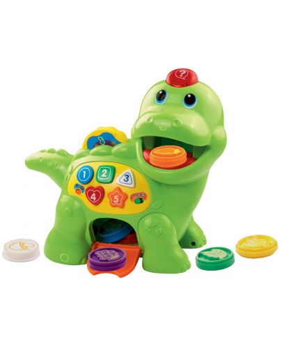 Детска играчка за дърпане Vtech - Динозавър - 1