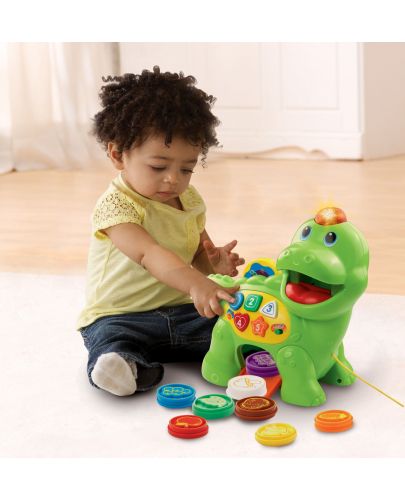 Детска играчка за дърпане Vtech - Динозавър - 4
