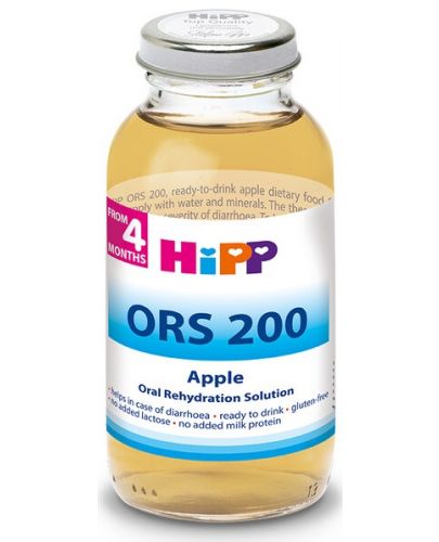 Диетична напитка Hipp - ОРС 200, ябълка, 200 ml - 1