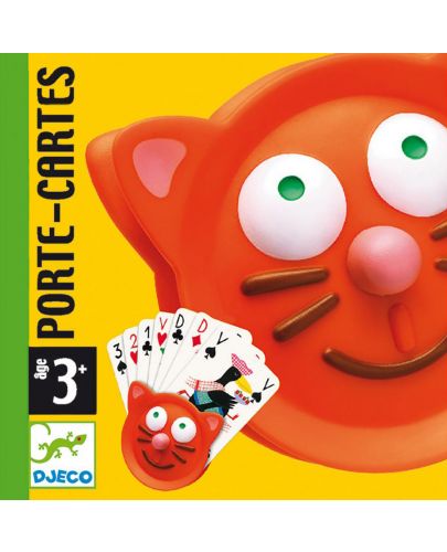 Ръкохватка за карти за игра Djeco - Котка - 3