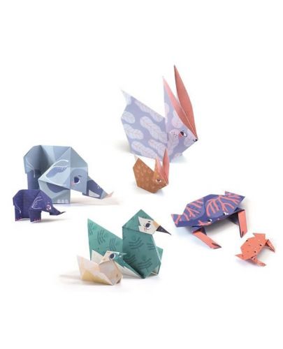 Комплект за оригами Djeco - Семейства - 3