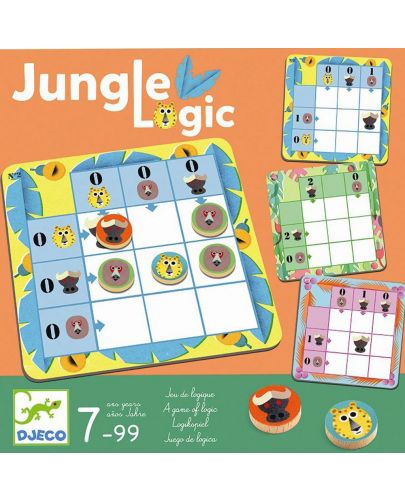 Детска логическа игра Djeco - Джунгла - 1