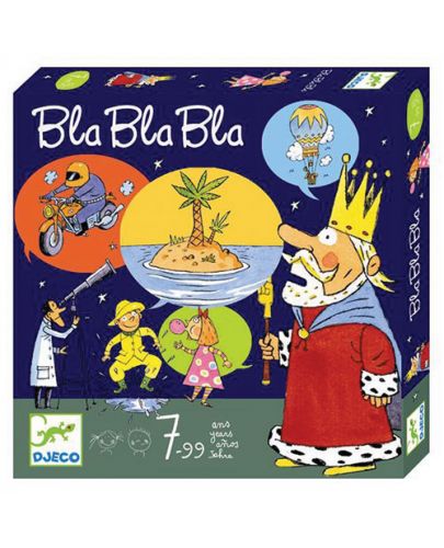 Детска игра с карти Djeco - Bla Bla Bla - 1