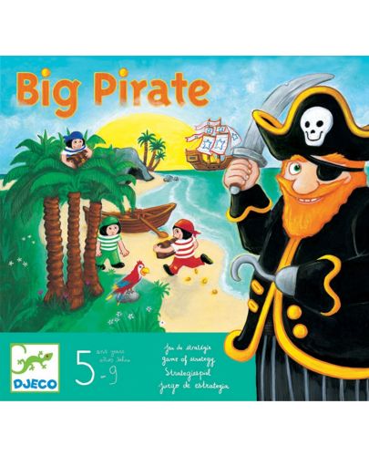 Детска игра Djeco - Големият пират - 1