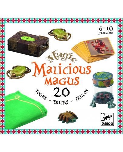 Детски комплект за фокуси Djeco - Кутия с 20 магии - 3