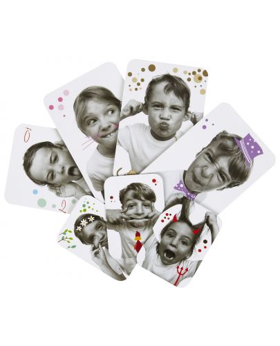 Детски карти за игра Djeco - Гримаси - 2