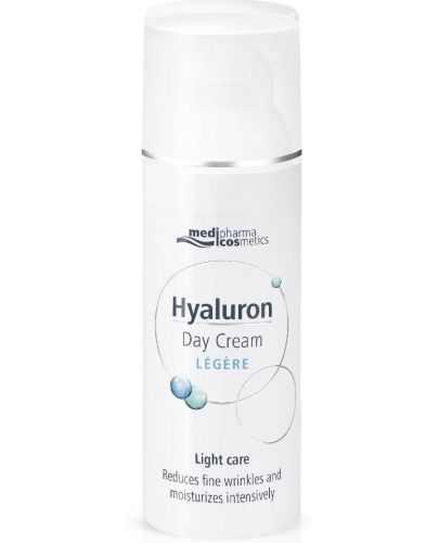 Medipharma Cosmetics Hyaluron Дневен крем за лице Legere, 50 ml - 1