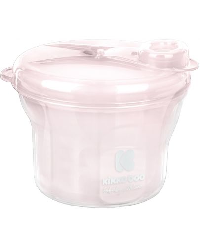 Дозатор за сухо мляко Kikka Boo, 2 в 1, Light pink - 1