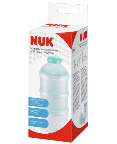 Дозатор за сухо мляко Nuk - Зелен - 1