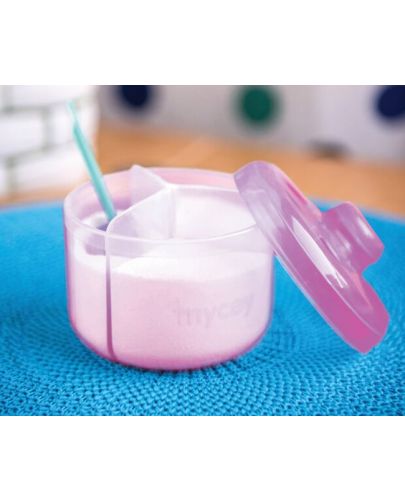 Дозатор за сухо мляко Mycey - розов - 1