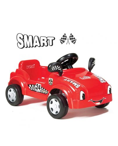 DOLU Детска Кола с педали Smart червена - 1