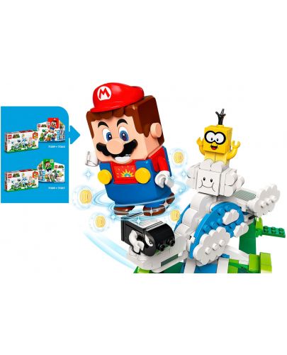 Допълнение Lego Super Mario - Lakitu Sky World (71389) - 4