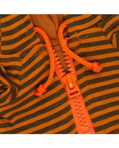  Дрешки за плюшена играчка Budi Basa - Оранжев панталон и суичър за Басик - 3