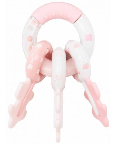 Дрънкалка Kikka Boo - Key ring, Pink - 1