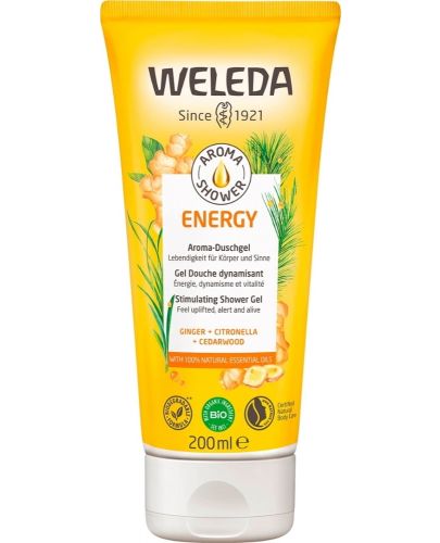 Душ-гел Weleda - Енергия, 200 ml - 1