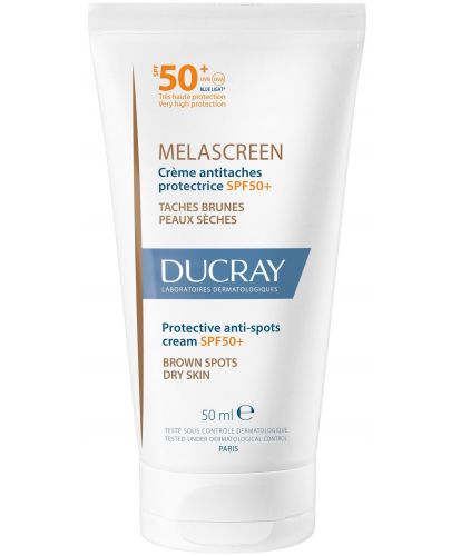 Ducray Melascreen Защитен крем против петна, SPF 50+, 50 ml - 1